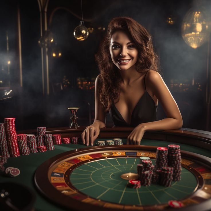 Tampilan meja Live Casino memed4 dengan dealer profesional siaran langsung